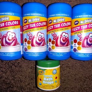 Bath Time Coloring Tablets